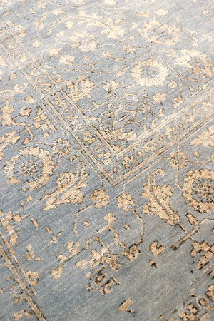 Pasargad Home Transitional Collection Hand-knotted Bamboo Silk & Wool Area Rug For Modern Elegance   Pdc-1980 9x12