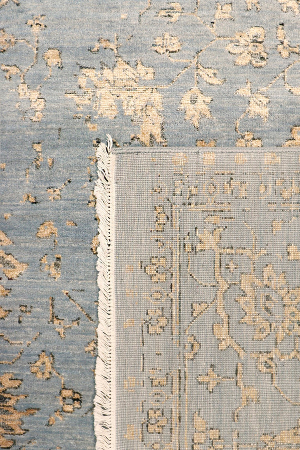 Pasargad Home Transitional Collection Hand-knotted Bamboo Silk & Wool Area Rug For Modern Elegance   Pdc-1980 9x12