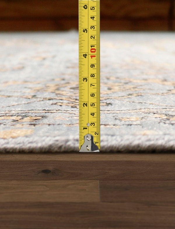 Pasargad Home Transitional Collection Hand-knotted Bamboo Silk & Wool Area Rug For Modern Elegance   Pdc-1980 9x12