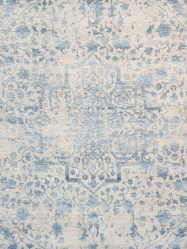 Pasargad Home Transitional Collection Hand-knotted Bamboo Silk & Wool Area Rug For Modern Elegance   Pdc-3405 8x12