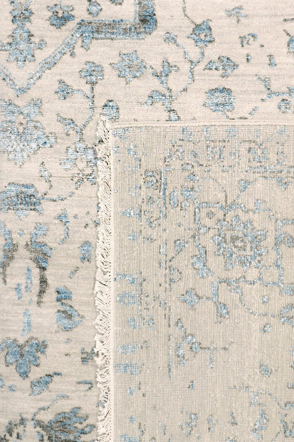 Pasargad Home Transitional Collection Hand-knotted Bamboo Silk & Wool Area Rug For Modern Elegance   Pdc-3405 8x12