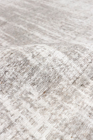 Pasargad Amari Collection Hand-loomed Taupe Area Rug - Chic 5' 3" X 7' 8" Design For Modern Décor   Pdc-38t 5x8