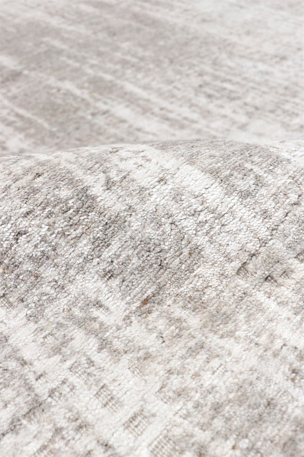 Pasargad Amari Collection Hand-loomed Taupe Area Rug - Chic 5' 3" X 7' 8" Design For Modern Décor   Pdc-38t 5x8