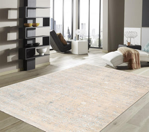 Pasargad Home Transitional Hand-knotted Blue Bamboo Silk & Wool Area Rug For Elegant Living Spaces   Pdc-7022 8x10