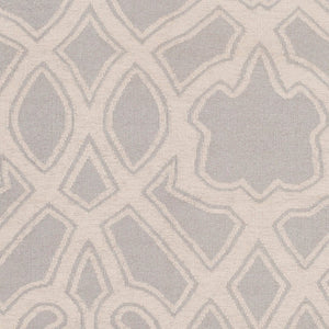 Surya Paddington Pdg-2003 2'6" X 8' Handmade Wool Rug - Modern, Durable, And Charming Decor Accent Piece Light Gray Wool Pdg2007-268