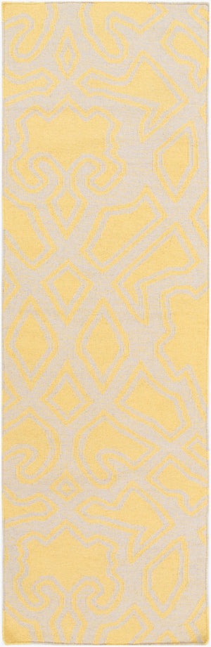 Surya Paddington Pdg-2003 2'6" X 8' Handmade Wool Rug - Modern, Durable, And Charming Decor Accent Piece Light Beige Wool Pdg2008-268