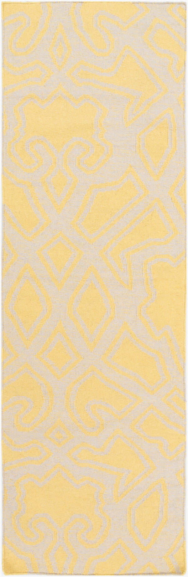 Surya Paddington Pdg-2003 2'6" X 8' Handmade Wool Rug - Modern, Durable, And Charming Decor Accent Piece Light Beige Wool Pdg2008-268