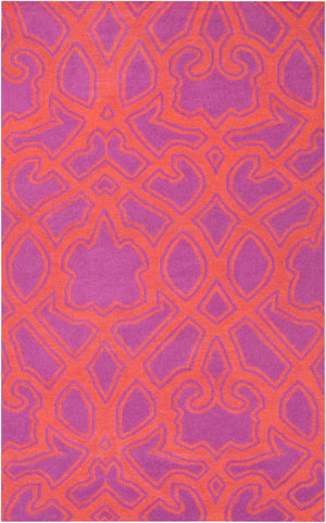 Surya Paddington Pdg-2003 2'6" X 8' Handmade Wool Rug - Modern, Durable, And Charming Decor Accent Piece Rust Wool Pdg2039-811