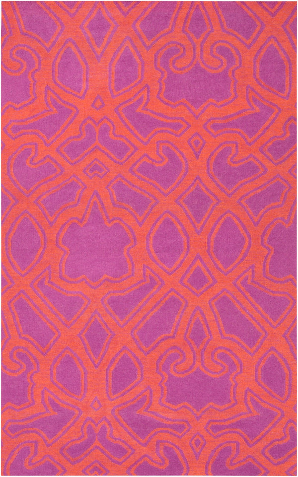 Surya Paddington Pdg-2003 2'6" X 8' Handmade Wool Rug - Modern, Durable, And Charming Decor Accent Piece Rust Wool Pdg2039-811