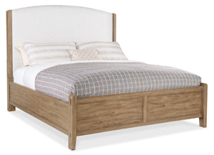 Vineyard Row King Upholstered Bed Beige 6952-90866-80 Hooker Furniture