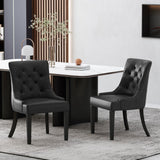 Christopher Knight Home® - Noble House - Cheney Contemporary Tufted Dining Chairs - Set of 2