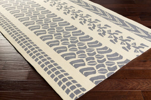 Surya Pandemonium Pdm-1006 8' X 8' Durable Handmade Rug – Stylish, Easy-clean, Modern Decor Essential! Charcoal Polypropylene Pdm1008-8rd