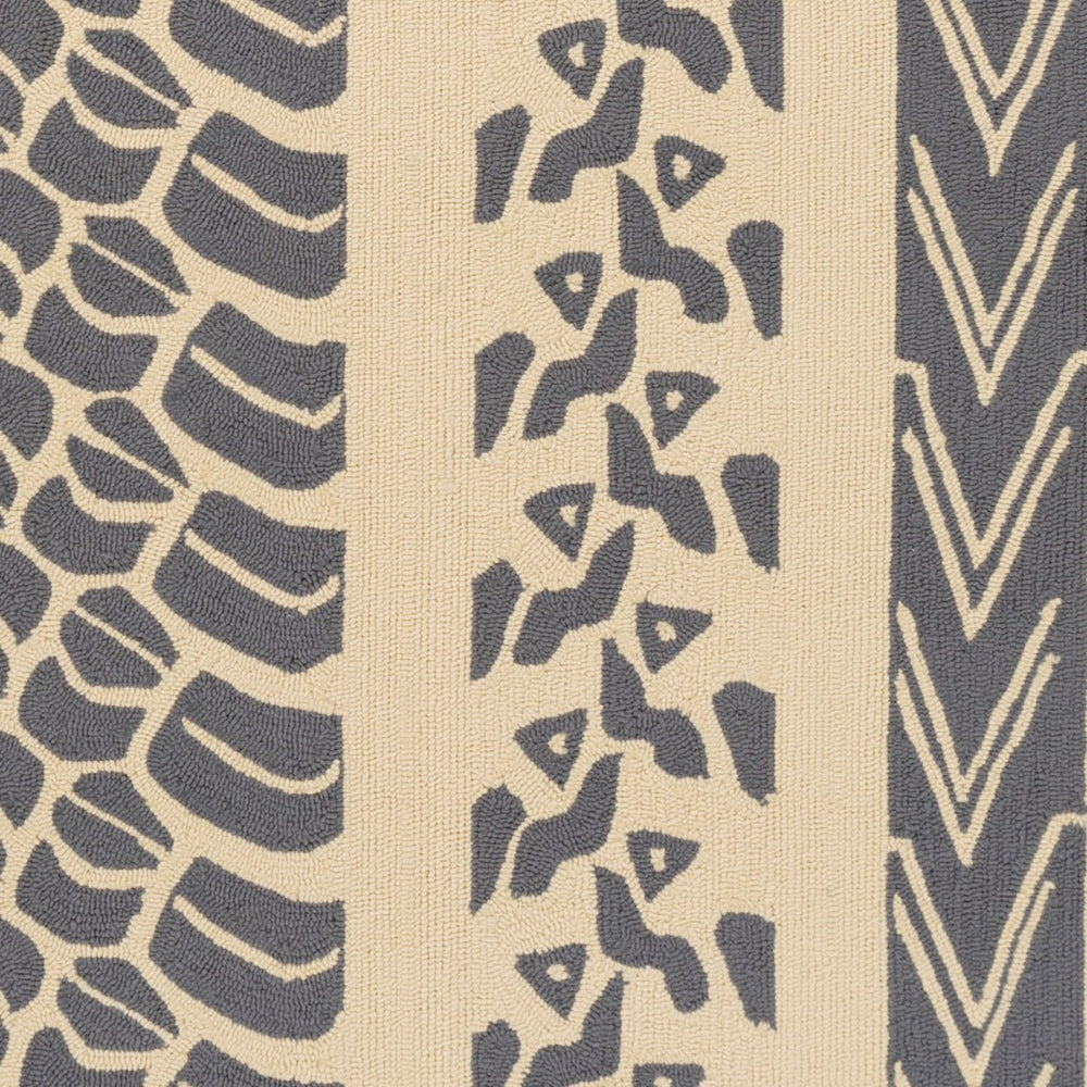 Surya Pandemonium Pdm-1006 8' X 8' Durable Handmade Rug – Stylish, Easy-clean, Modern Decor Essential! Charcoal Polypropylene Pdm1008-58