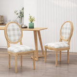 Christopher Knight Home® - Noble House - Phinnaeus French Country Fabric Dining Chairs - Set Of 2