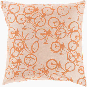 Surya Pedal Power Lumbar Pillow - 13"L X 19"W Cozy Cottage-style Comfort, Easy Care, Durable Polyester Off,White Polyester Pdp003-1319p