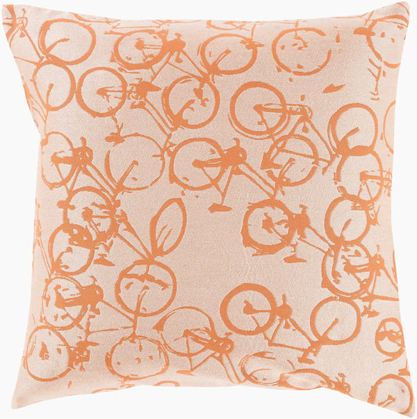 Surya Pedal Power Lumbar Pillow - 13"L X 19"W Cozy Cottage-style Comfort, Easy Care, Durable Polyester Off,White Polyester Pdp003-1319p