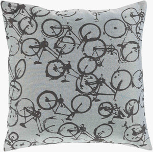 Surya Pedal Power Lumbar Pillow - 13"L X 19"W Cozy Cottage-style Comfort, Easy Care, Durable Polyester Off,White Polyester Pdp005-1319d