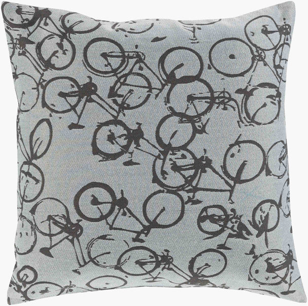 Surya Pedal Power Lumbar Pillow - 13"L X 19"W Cozy Cottage-style Comfort, Easy Care, Durable Polyester Off,White Polyester Pdp005-1319d
