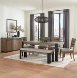 Cedar Fork - Dining 78 in. Rectangular Dining Table Smoked Arabica DCED#78REC-SMA Parker House