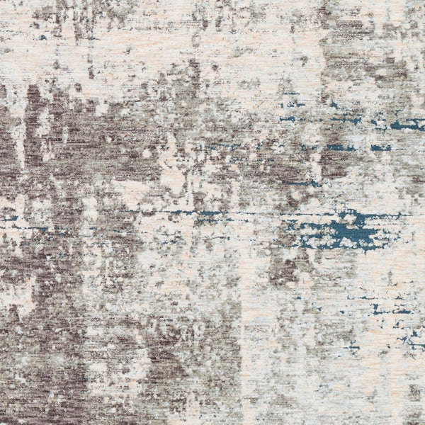 Livabliss Presidential Machine Woven Polyester Area Rug with Fringed Edges Mid-century Modern Style Dusty Sage, Gra 3'3" x 5' PDT2301-335