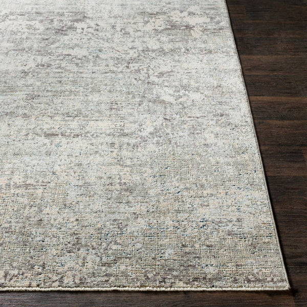 Livabliss Presidential Pdt-2303 Mid-century Fringe Area Rug Polyester Woven Living Room Accent Ice Blue, Gray 8'10" x 12'10" PDT2303-9131