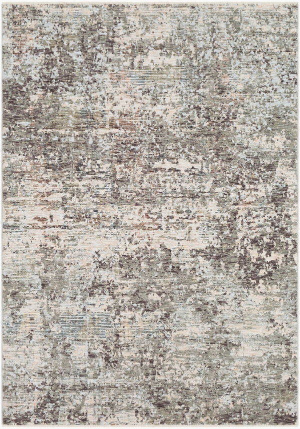 Livabliss Presidential Geometric Fringe Area Rug Polyester Woven Mid-century Living Room Accent PDT2304-582