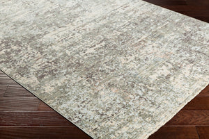 Livabliss Presidential Geometric Fringe Area Rug Polyester Woven Mid-century Living Room Accent PDT2304-582