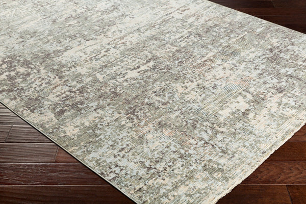 Livabliss Presidential Geometric Fringe Area Rug Polyester Woven Mid-century Living Room Accent PDT2304-582