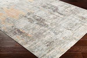 Livabliss Presidential Textured High Low Pile Polyester Area Rug for Large Living Spaces Light Olive, Sa 11'6" x 15'6" PDT2306-116156