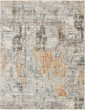 Livabliss Presidential Textured High Low Pile Polyester Area Rug for Large Living Spaces Light Olive, Sa 7'10" x 10' PDT2306-710103
