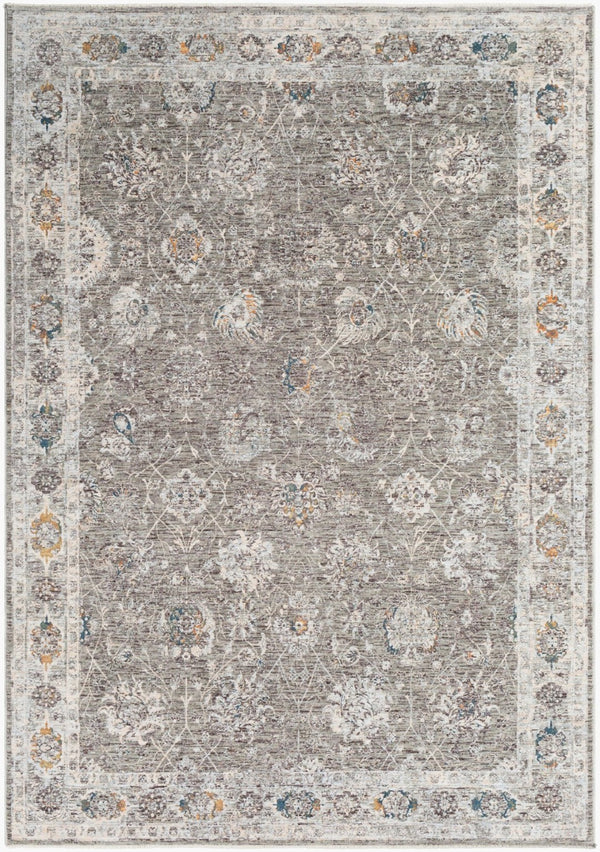 Livabliss Presidential Traditional Area Rug Machine Woven Polyester High Low Pile Entryway Accent Light Olive, Du 5' x 8'2" PDT2307-582