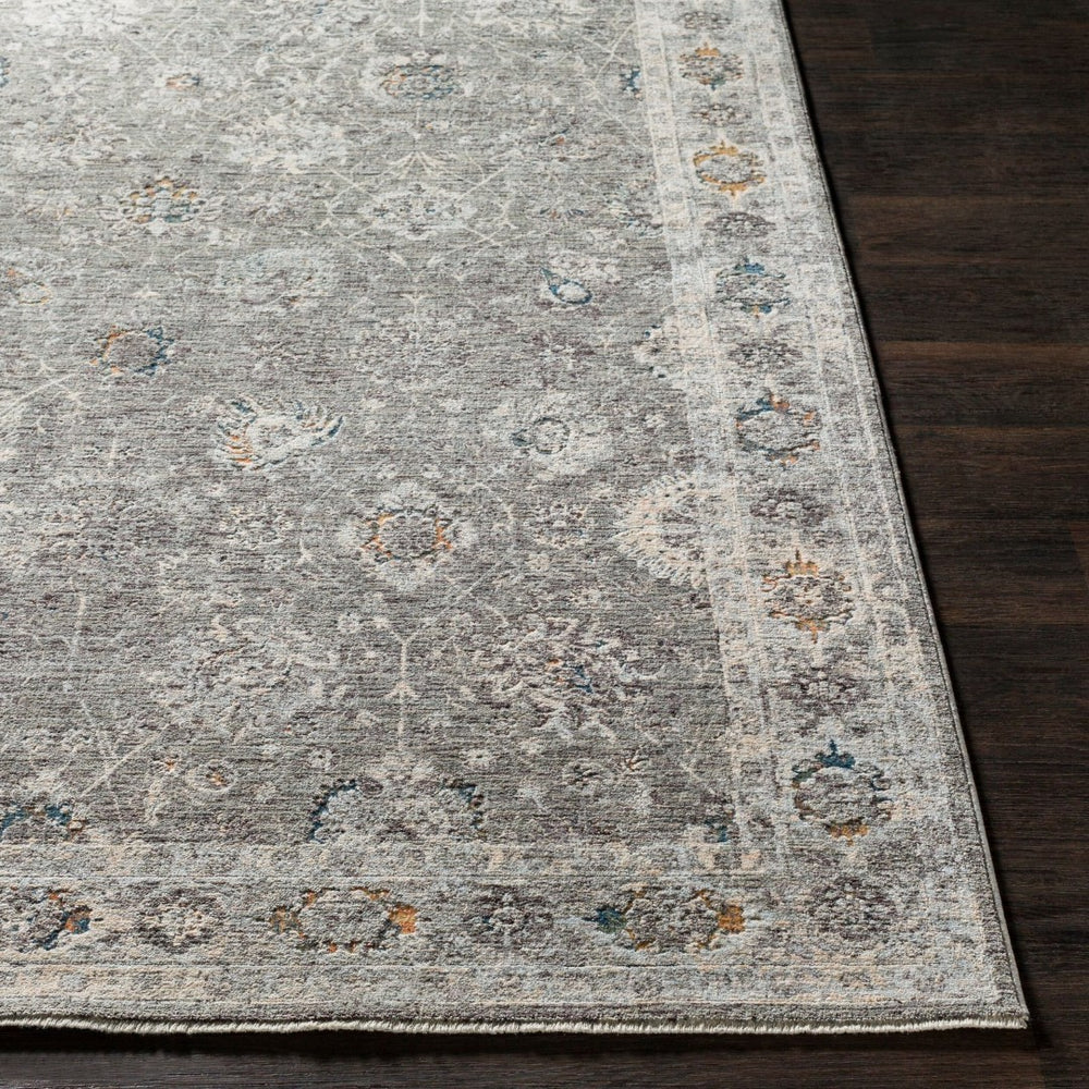 Livabliss Presidential Traditional Area Rug Machine Woven Polyester High Low Pile Entryway Accent Light Olive, Du 5' x 8'2" PDT2307-582
