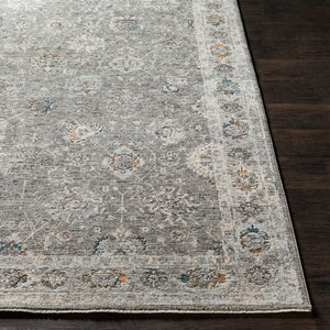 Livabliss Presidential Traditional Area Rug Machine Woven Polyester High Low Pile Entryway Accent Light Olive, Du 5' x 8'2" PDT2307-582
