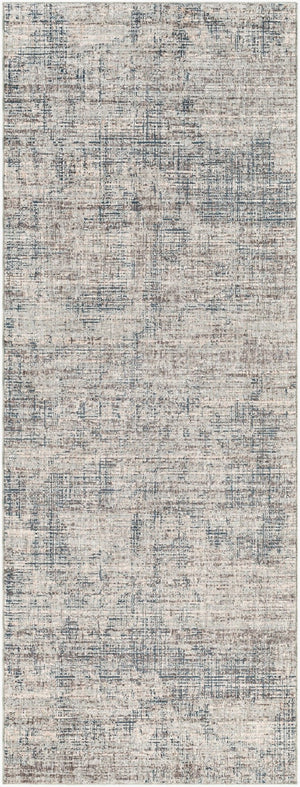 Livabliss Presidential Geometric Fringe Accent Rug Polyester Woven Mid-century Modern Entryway Dusty Sage, Gra 3'3" x 8' PDT2308-338