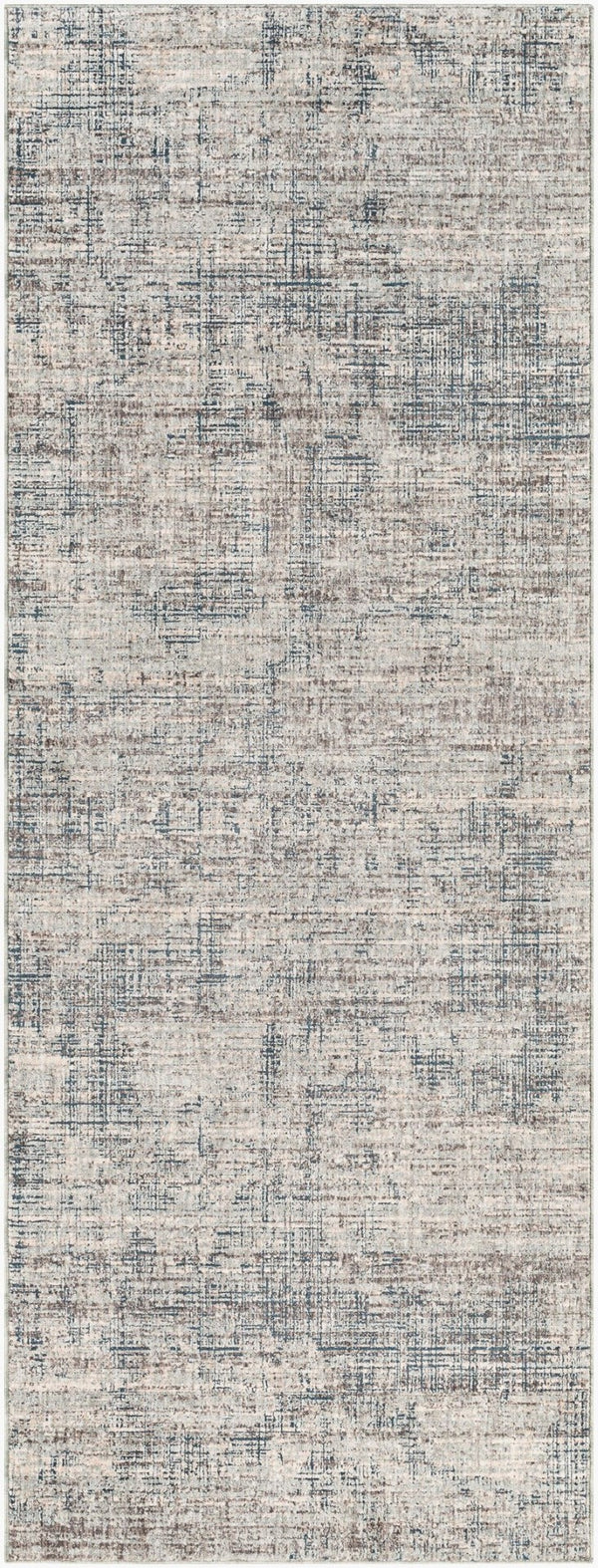 Livabliss Presidential Geometric Fringe Accent Rug Polyester Woven Mid-century Modern Entryway Dusty Sage, Gra 3'3" x 8' PDT2308-338