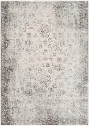 Livabliss Presidential Fringe Accent Rug Machine Woven Polyester Traditional Entryway Floor Mat Dusty Sage, Gra 2' x 3'3" PDT2310-233