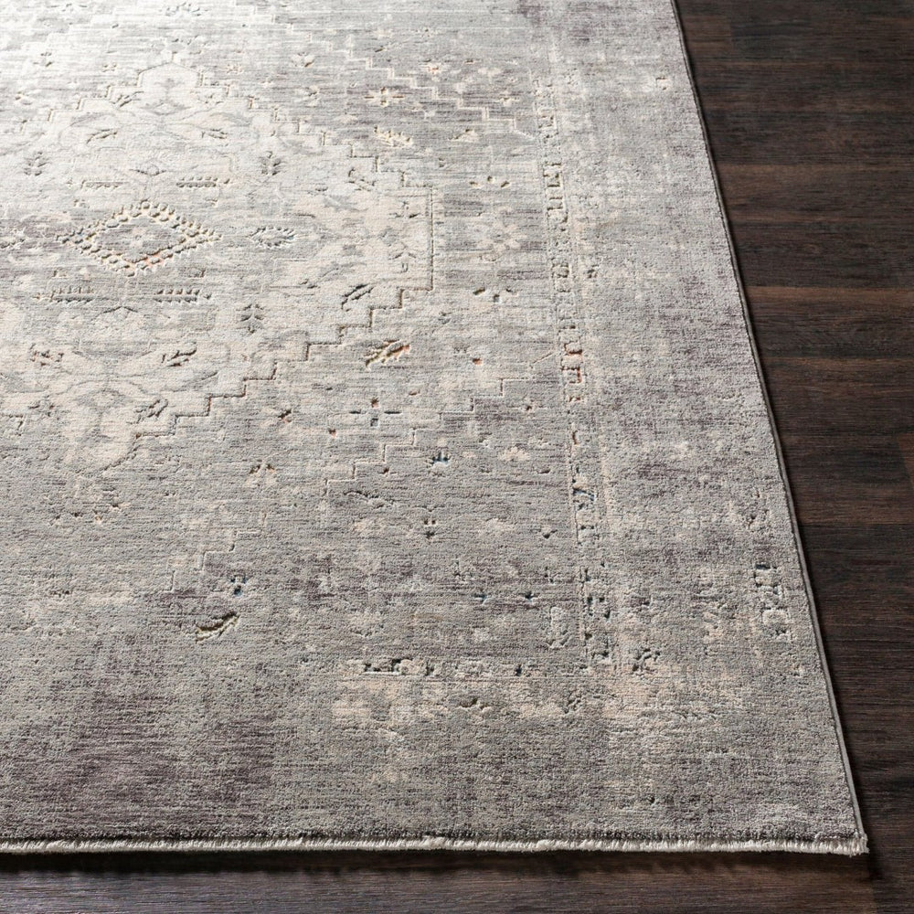 Livabliss Presidential Collection Traditional Fringe Area Rug Woven Polyester for Large Rooms Dusty Sage, Gra 8'10" x 12'10" PDT2311-9131