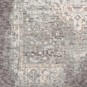 Livabliss Presidential Collection Traditional Fringe Area Rug Woven Polyester for Large Rooms Dusty Sage, Gra 8'10" x 12'10" PDT2311-9131