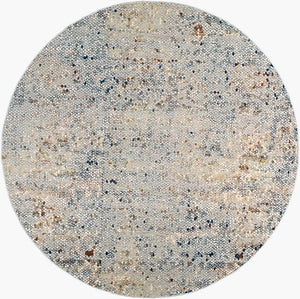 Livabliss Presidential Low Pile Polyester Area Rug with Fringe for Entryways and Bedroom Accents Sage, Deep Teal 7'10" x 7'10" PDT2312-710RD