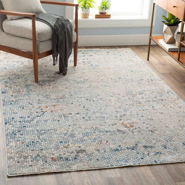 Livabliss Presidential Low Pile Polyester Area Rug with Fringe for Entryways and Bedroom Accents Sage, Deep Teal 8'10" x 12'10" PDT2312-9131