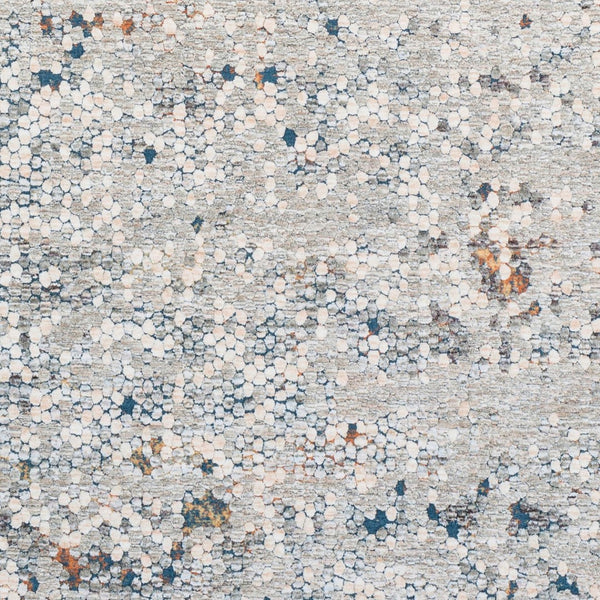 Livabliss Presidential Low Pile Polyester Area Rug with Fringe for Entryways and Bedroom Accents Sage, Deep Teal 8'10" x 12'10" PDT2312-9131