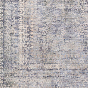 Livabliss Presidential Medallion Woven Polyester Accent Rug for Entryways Bathrooms and Bedrooms Blue, Sage 2' x 3'3" PDT2320-233