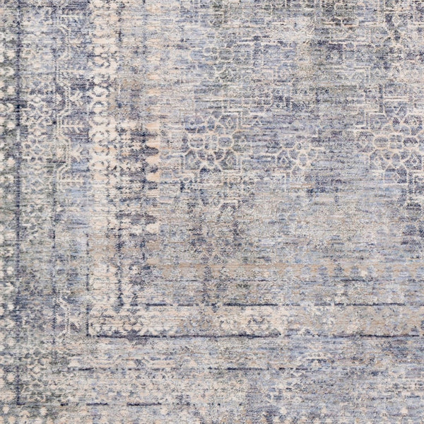 Livabliss Presidential Medallion Woven Polyester Accent Rug for Entryways Bathrooms and Bedrooms Blue, Sage 2' x 3'3" PDT2320-233