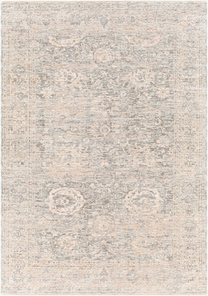Livabliss Presidential Machine Woven Runner Rug Traditional Fringe Hallway Entryway Polyester Light Beige, Cr 3'3" x 5' PDT2323-335