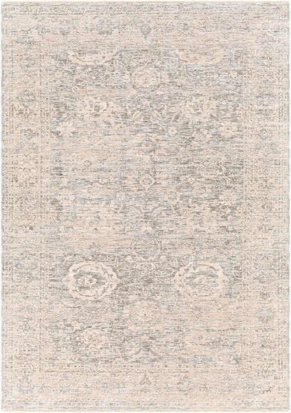 Livabliss Presidential Machine Woven Runner Rug Traditional Fringe Hallway Entryway Polyester Light Beige, Cr 3'3" x 5' PDT2323-335
