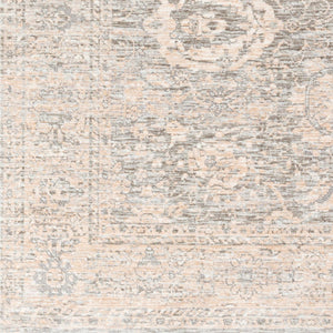 Livabliss Presidential Machine Woven Runner Rug Traditional Fringe Hallway Entryway Polyester Light Beige, Cr 3'3" x 10' PDT2323-3310