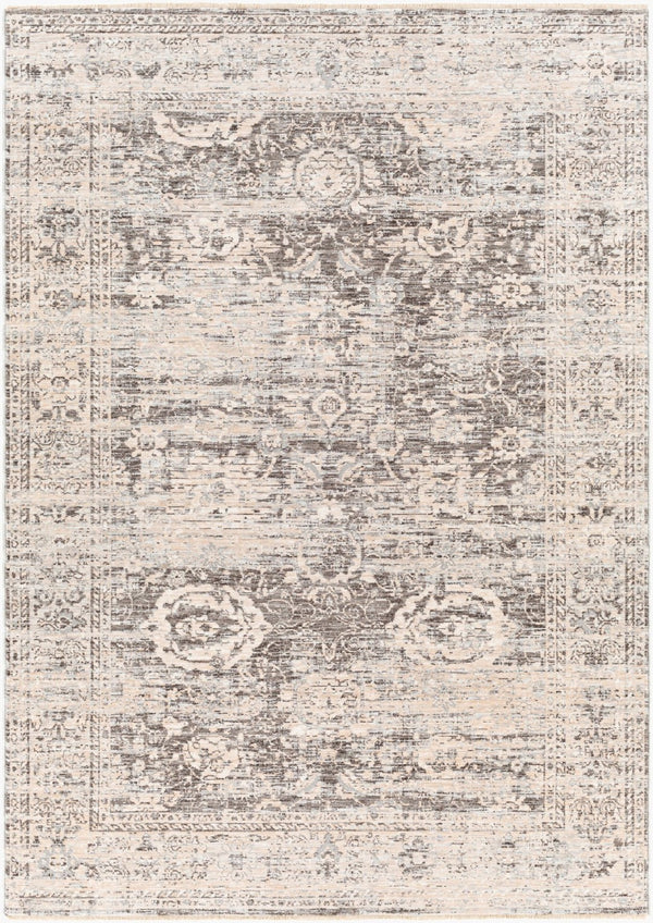 Livabliss Presidential Machine Woven Polyester Rug with Fringe Traditional Accent for Entryways PDT2324-233