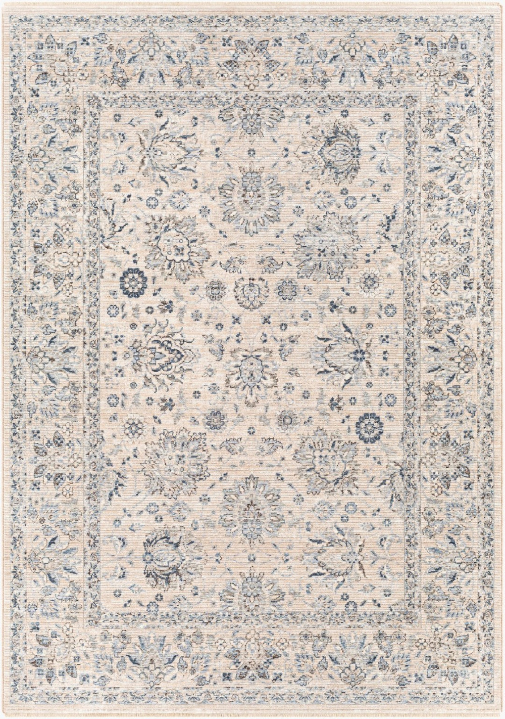 Livabliss Presidential Traditional Fringe Polyester Rug Woven in Turkey for Entryway Accent PDT2325-233