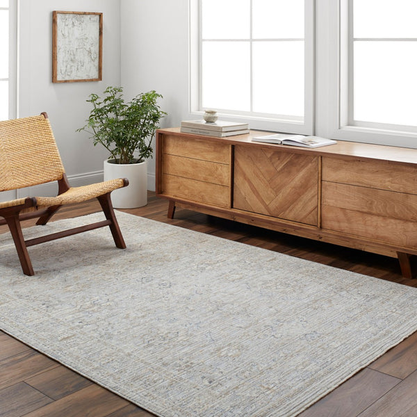 Livabliss Presidential Machine Woven Polyester Area Rug with Fringe for Entryway or Bedroom PDT2330-233