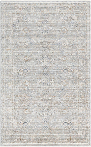 Livabliss Presidential Machine Woven Polyester Area Rug with Fringe for Entryway or Bedroom PDT2330-233